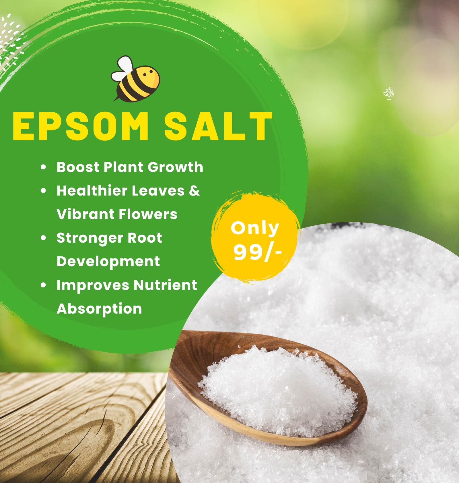 Epsom Salt (Magnesium Sulphate)