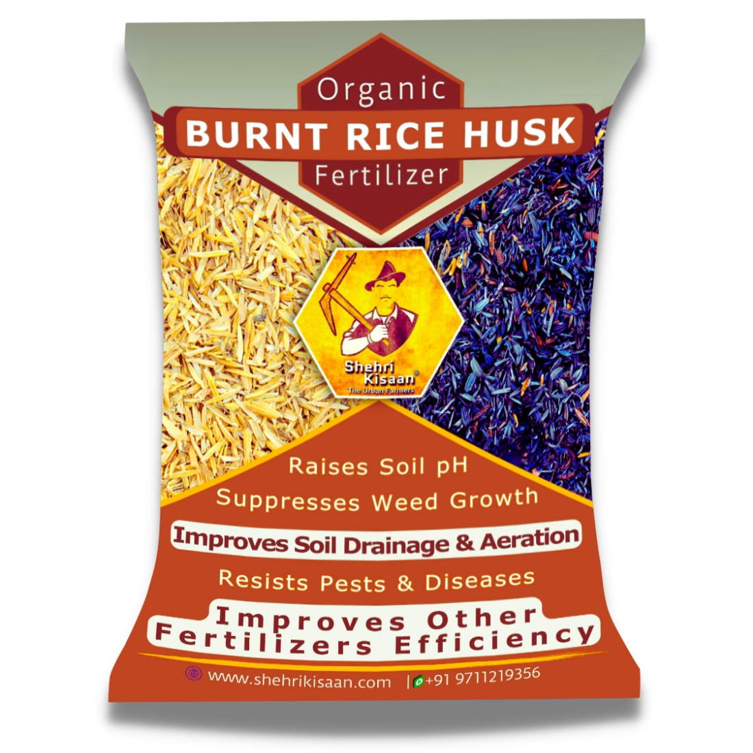 Burnt Rice Husk
