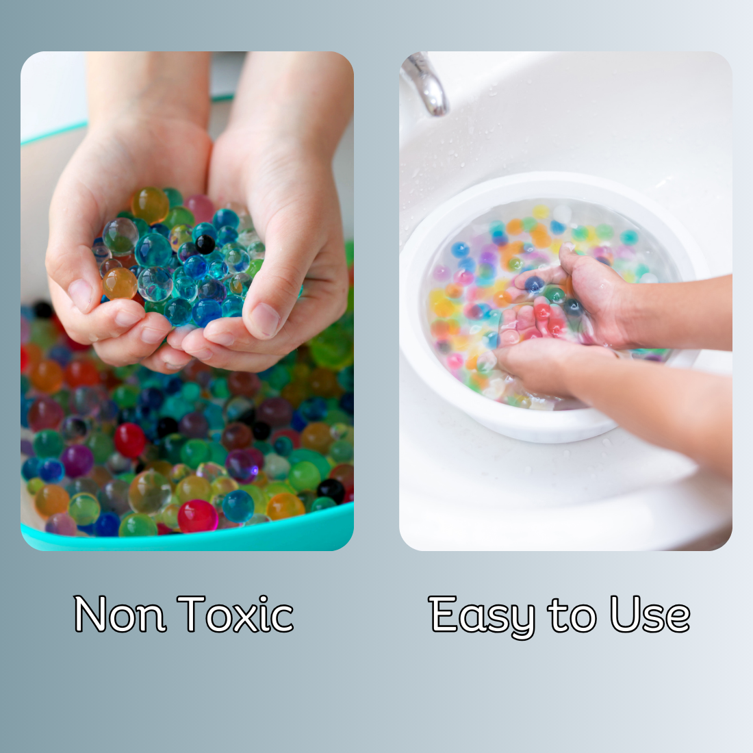 Approximately 5000 Blue Water Beads For Vase Filling And Plant Growing With  Water