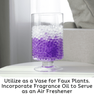 water balls purple and transparent