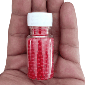 Red Jelly Beads - Small Bottle